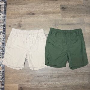 H&M Regular Fit Coupe Standard Cotton Men’s Shorts 2 pair